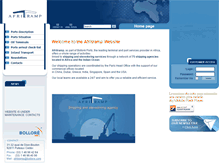 Tablet Screenshot of afritramp.eu